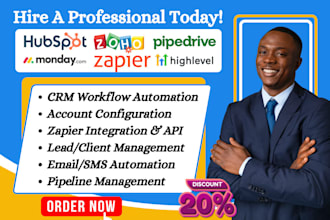 do hubspot zoho crm pipedrive automation monday gohighlevel zapier integration