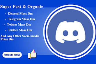 do discord mass dm, instagram mass dm, twitter mass dm, telegram promotion