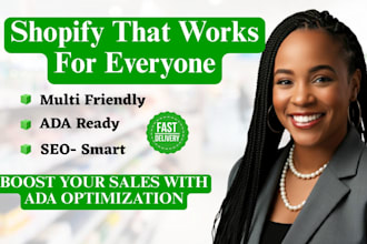 optimize your shopify store for ada accessibility SEO and better user experience