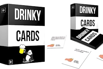 design drinking card game adult party playing card game truth or dare card box