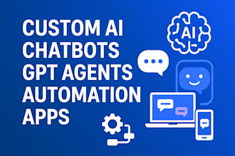 custom chatbots, ai apps, and virtual assistants using gpt