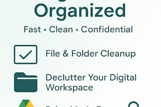 organize your google drive fast and easy