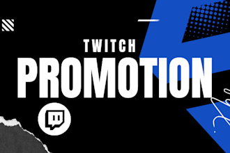 promote twitch and kick channel organically to get real followers and viewers
