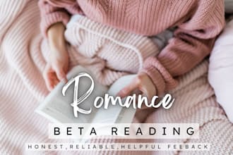 beta read your romance book