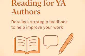 give you a honest, actionable feedback on plot, characters and more