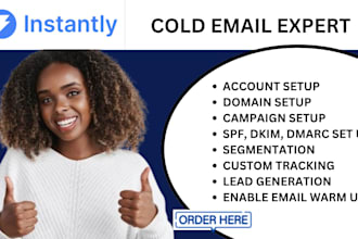set up instantly ai for cold email outreach and inbox warmup automation