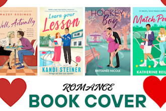 do romance book cover illustration, book cover design, ebook amazon kdp cover