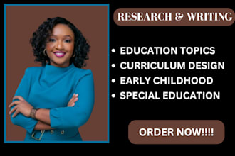 do education topics, curriculum design, early childhood and special education