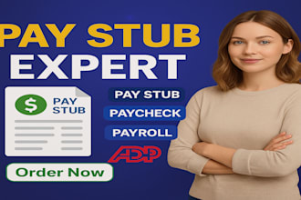 create professional paystubs, check stubs, and payroll documents