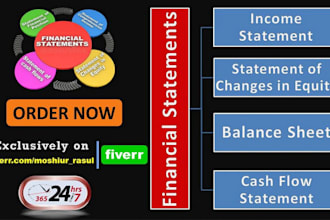 prepare financial statement income statement balance sheet