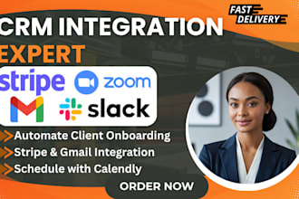 integrate your CRM with zoom zapier zendesk calendly stripe gmail