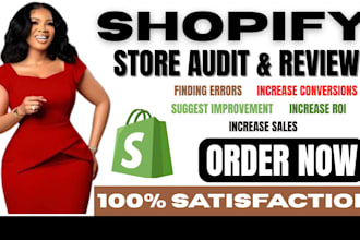 do shopify store review shopify website audit professionally for conversions