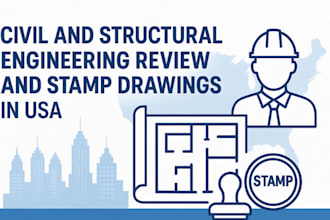 civil and structural engineering review and stamp drawings in new york, ohio