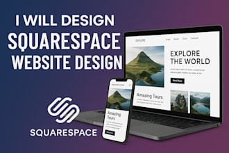build squarespace website development redesign squarespace website design