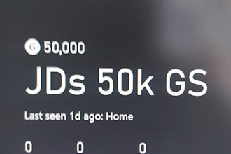 provide 50k gamerscore without tools or unlocks