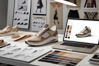 design luxury shoes for your brand with tech pack