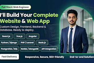 build an ai website, ai chatbot, and full stack web app