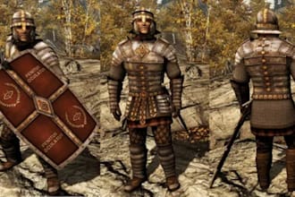 port and custom mod for skyrim fallout sfm and arma weapon and armor mmd