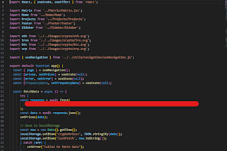 fix a small frontend bug or build a single reusable react component