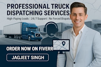 be your professional truck dispatcher USA canada