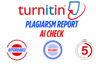 generate plagiarism and ai report for your document
