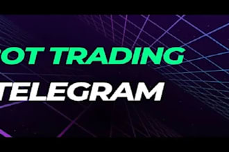 build solana telegram bot, crypto bot, opensea bot, pump bot, volume bot