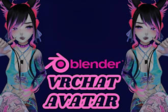 custom vrchat avatar vrchat avatar editing vrchat avatar upload vtuber model