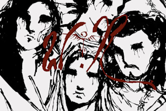 do illustration , album cover , comics and character art
