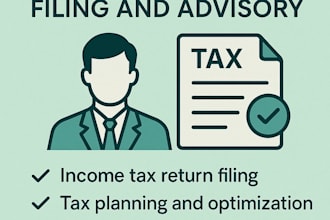 file your income tax return and provide expert tax planning