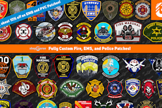 design your fire, ems, or police patch