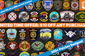 design your fire, ems, or police patch