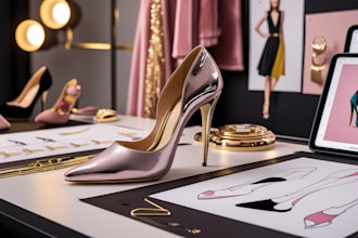 design luxury shoes for your brand with tech pack