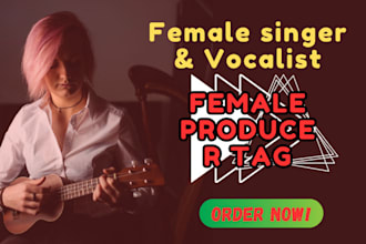 record female producer tag, dj droops, custom dj intro, voice tag, beat tag