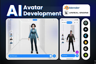 do holographic metahuman realistic ai powered avatar agent unreal engine 3d bot