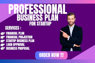 write sba startup business plan, sba loan approval, financial projection