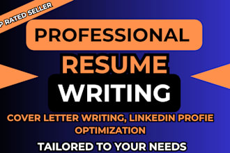 provide an ats optimized resume, cover letter, and linkedin profile optimization