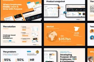do business powerpoint presentation or pitch deck design