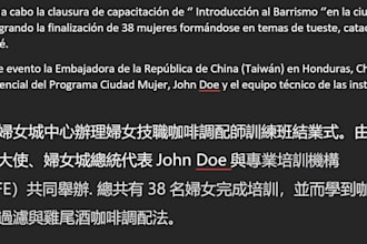translate spanish, english, and mandarin chinese