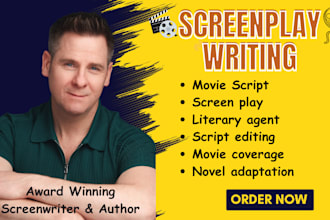 write your movie scripts screenplay writing screenwriter feature film short film
