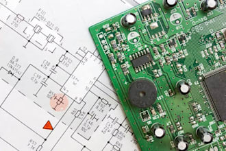 design custom electronics schematic pcb circuit board esp32 programming firmware