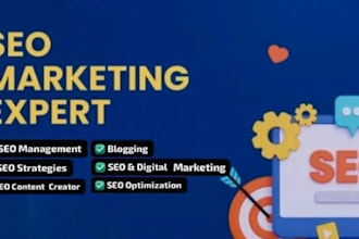 be your SEO content writer for blogs ,social media , articles