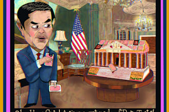 political cartoon in 24 hours