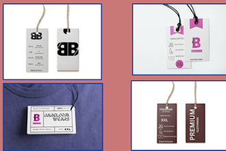 design clothing label tag swing price hang tag design wash label neck care label