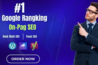 do on page SEO and optimize the wordpress site