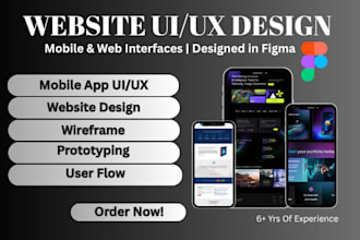 do figma design website, website ui ux design, wordpress website development