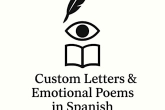 write a personalized letter or emotional poem in spanish