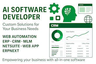 ai software developer, ai web app, ai saas app, odoo, pos, erp, crm, mlm, hr