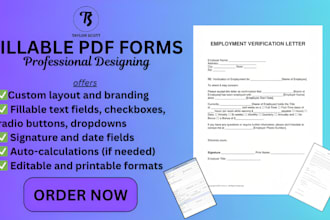 create a custom fillable PDF form for your business or personal use