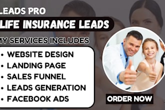 generate life insurance leads health insurance leads life insurance leads