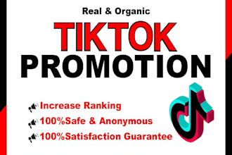 grow and promote your tiktok account followers organically
